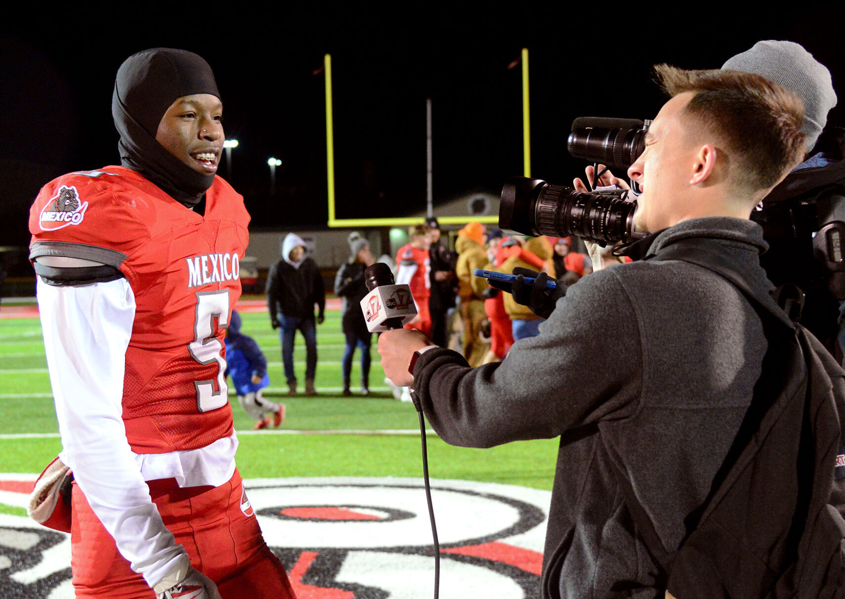Mexico High School running back, Michael White discusses